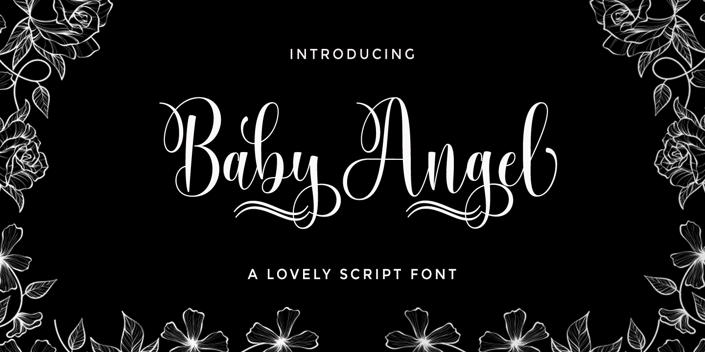 Font Baby Angel